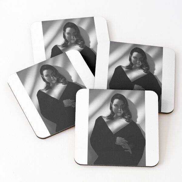 Item preview, Aubrey Plaza | Dark Desire (B&W) designed and sold by lgbtcontext.