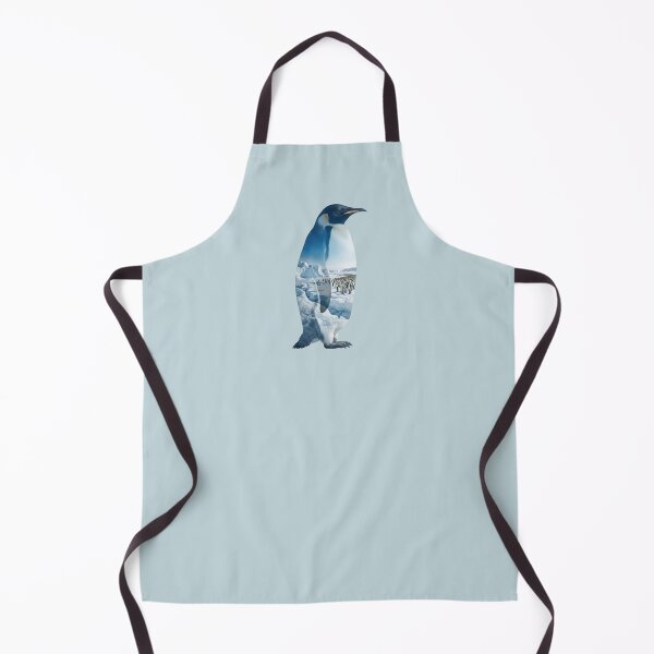 Item preview, Emperor Penguin Glacier Silhouette Double Exposure designed and sold by BirdsnStuff.