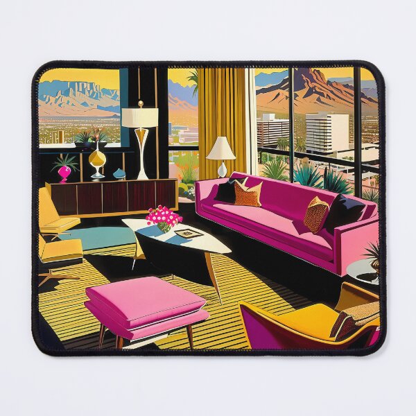 Item preview, View From the Pink Living Room designed and sold by MorganaWelchArt.