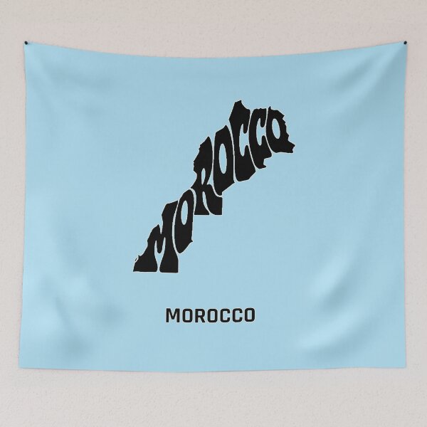 Item preview, Morocco Map Typography Design, Moroccan Heritage Gift, Morocco Pride, Gift for Moroccans, Moroccan Roots Art designed and sold by Travellerz.