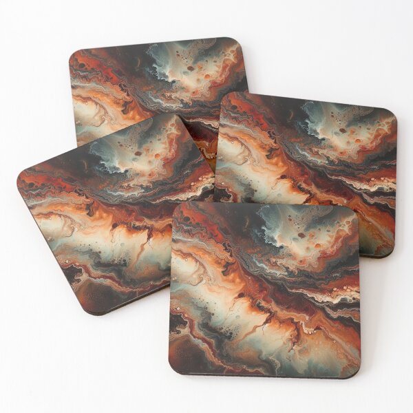 Item preview, Mars Rust 2 - Dutch Pour Style  designed and sold by OtisHeya.