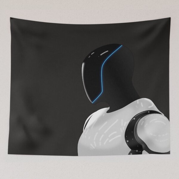 Item preview, Tesla Optimus Bot - Blue Light designed and sold by Fan Art Station .