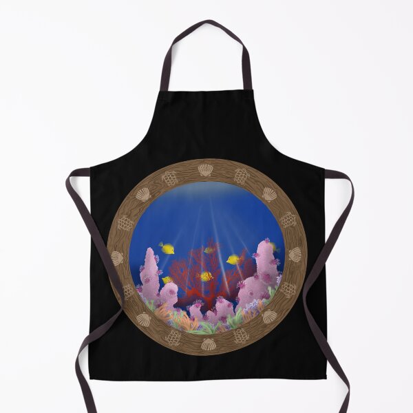 Item preview, Coral Reef: Sea Fan and Yellow Tang designed and sold by PeacePictured.