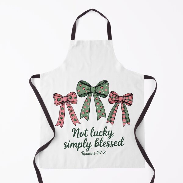 Item preview, Not Lucky Simply Blessed Coquette St Patrick's Day designed and sold by BlassmausArt.