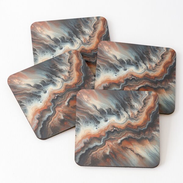 Item preview, Mars Rust - Dutch Pour Style designed and sold by OtisHeya.