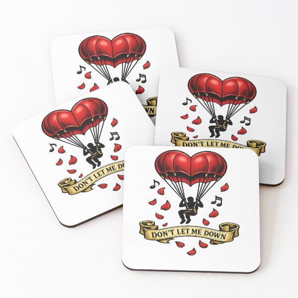 Item preview, Don’t Let Me Down Heart Parachute designed and sold by Dresut.
