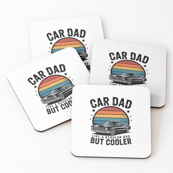Item preview, Car Cool Dad Regular Dad but Cooler Car Dad designed and sold by BlassmausArt.
