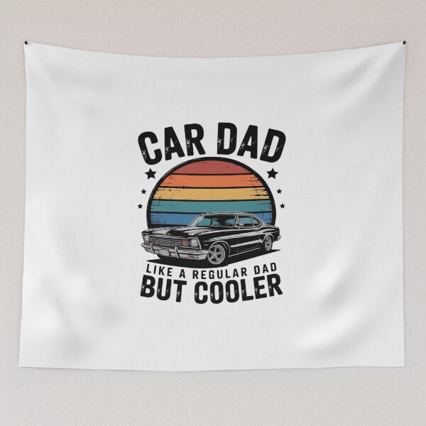 Item preview, Car Cool Dad Regular Dad but Cooler Car Dad designed and sold by BlassmausArt.