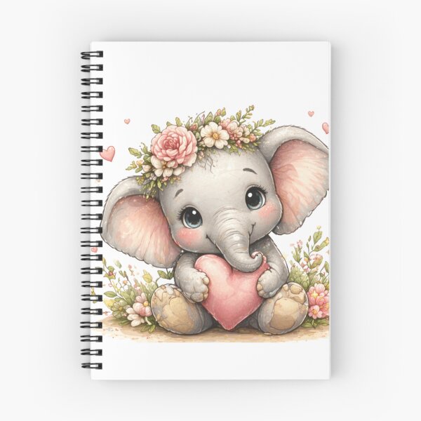 Item preview, elephant with heart designed and sold by Savnyy.