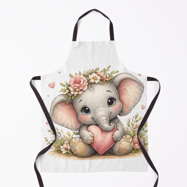 Item preview, elephant with heart designed and sold by Savnyy.