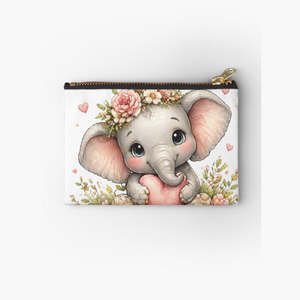 Item preview, elephant with heart designed and sold by Savnyy.