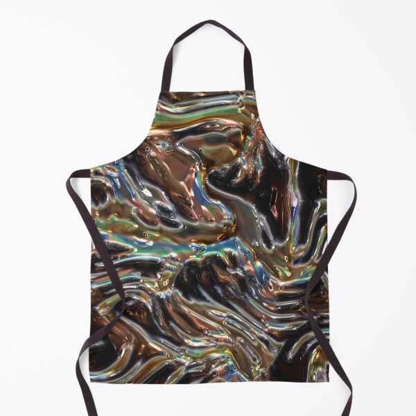 Item preview, Iridescent-Look Copper – Molten Liquid “Metal” Abstract designed and sold by Lainey1978.