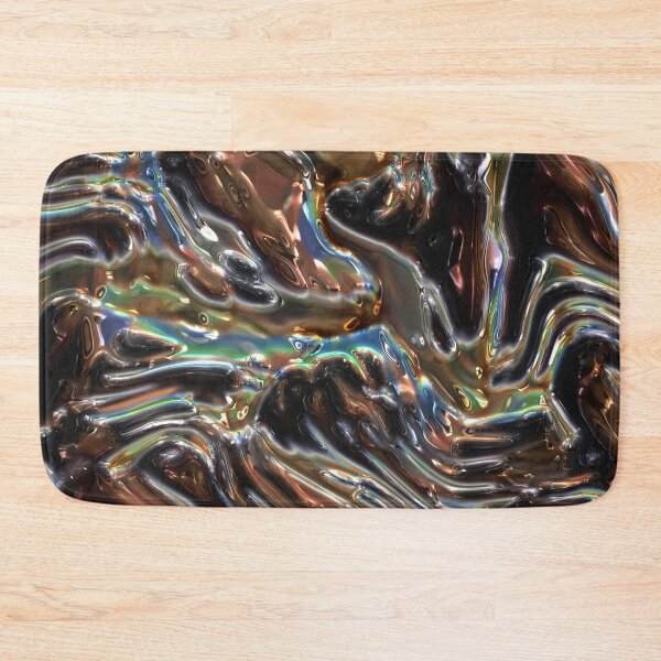 Item preview, Iridescent-Look Copper – Molten Liquid “Metal” Abstract designed and sold by Lainey1978.