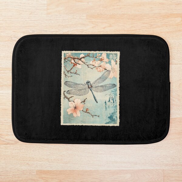 Item preview, Dragonfly Cherry Blossom Vintage Japanese  designed and sold by titanlevi.