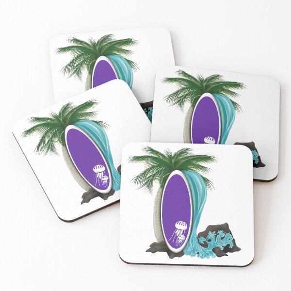 Item preview, Jellyfish Surfboard Splash designed and sold by PeacePictured.