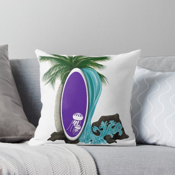 Item preview, Jellyfish Surfboard Splash designed and sold by PeacePictured.