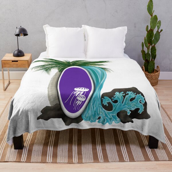 Item preview, Jellyfish Surfboard Splash designed and sold by PeacePictured.