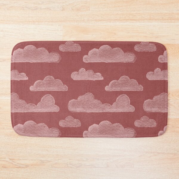 Item preview, Dreamtime Clouds Watercolor Pattern - Ruby + Rose designed and sold by Irene Estelle.