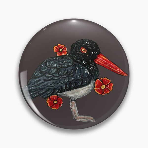 Item preview, Geranium Red Oystercatcher designed and sold by Ruby Tiger Creations.