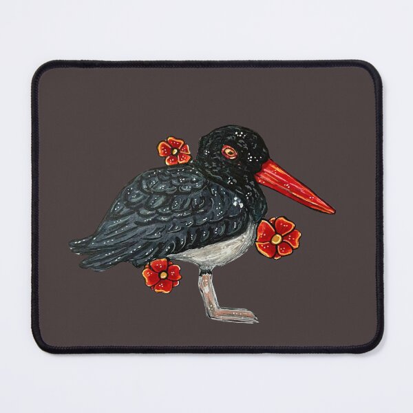 Item preview, Geranium Red Oystercatcher designed and sold by Ruby Tiger Creations.