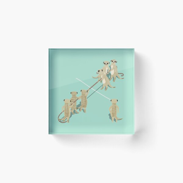Item preview, Suricatas jugando designed and sold by Daniel Vasco.