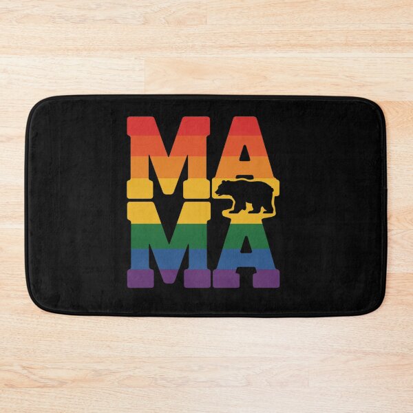 Item preview, Proud Mom Bear Mama LGBT Pride designed and sold by BlassmausArt.