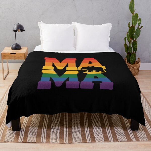 Item preview, Proud Mom Bear Mama LGBT Pride designed and sold by BlassmausArt.
