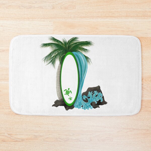 Item preview, Sea Turtle Surfboard Splash designed and sold by PeacePictured.
