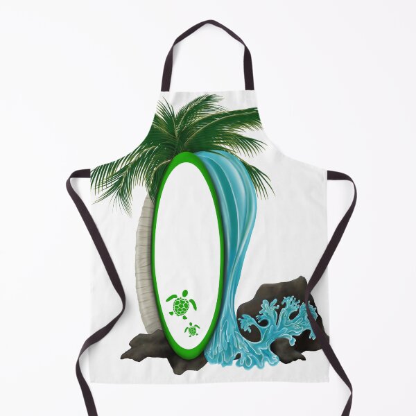 Item preview, Sea Turtle Surfboard Splash designed and sold by PeacePictured.