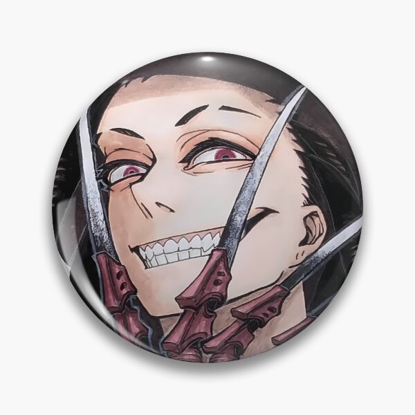 Item preview, Jabber Wonger Gachiakuta Sharp Smile Dark Red Gothic Vibe designed and sold by TanglenRabbit.