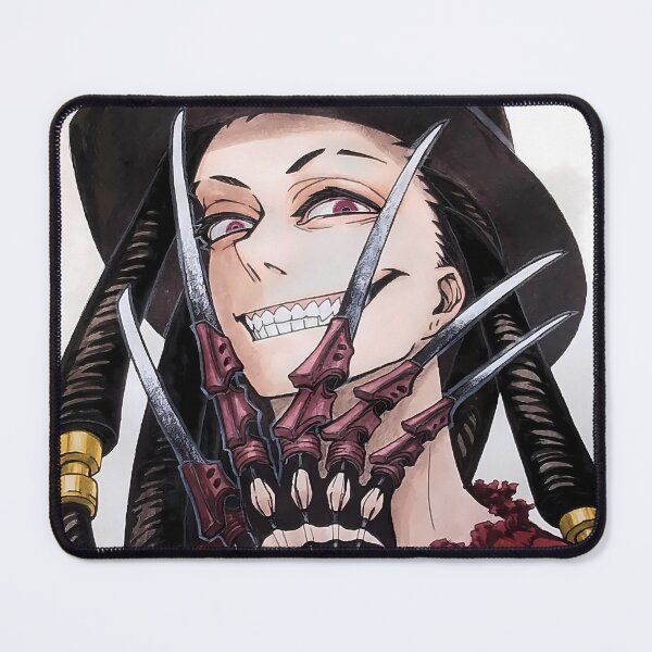 Item preview, Jabber Wonger Gachiakuta Sharp Smile Dark Red Gothic Vibe designed and sold by TanglenRabbit.