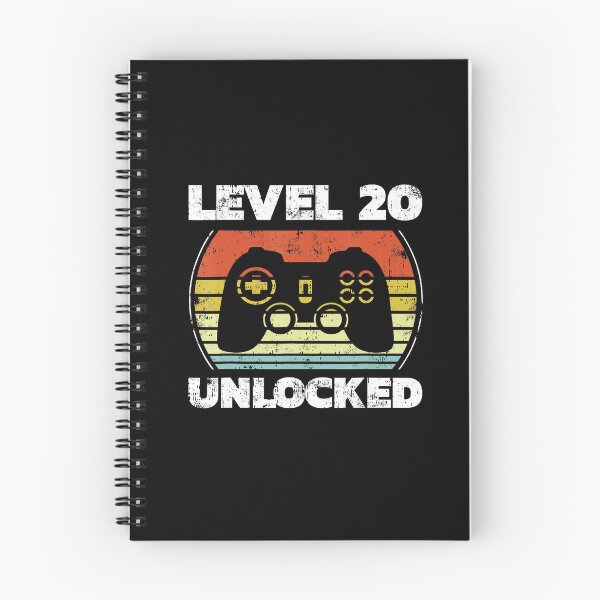 Item preview, Level 20 Unlocked Gamer Birthday Controller Retro Style designed and sold by FGTV2021.