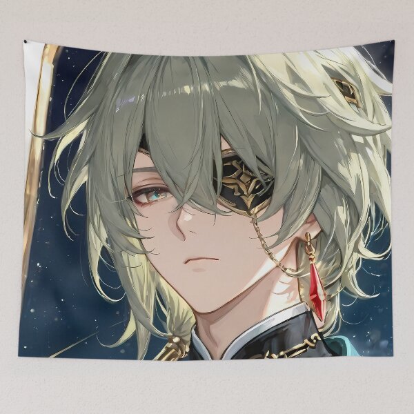 Item preview, Anaxa Honkai Star Rail Serene Celestial Portrait designed and sold by TanglenRabbit.