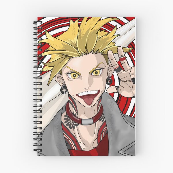 Item preview, Enjin Gachiakuta Wild Grin Red Spiral Anime Chaos designed and sold by TanglenRabbit.