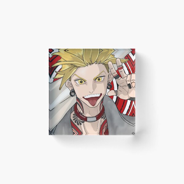 Item preview, Enjin Gachiakuta Wild Grin Red Spiral Anime Chaos designed and sold by TanglenRabbit.