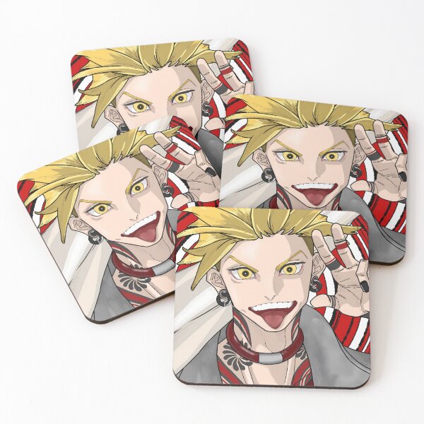 Item preview, Enjin Gachiakuta Wild Grin Red Spiral Anime Chaos designed and sold by TanglenRabbit.