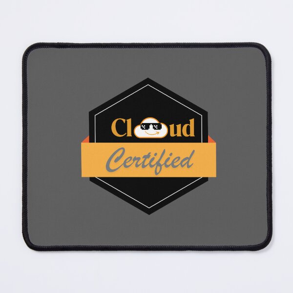 Item preview, Cloud Certified Design | AWS colors | Stickers, T-Shirts, Mugs, Backpacks, Pins, Notebooks & More designed and sold by I am Certified.