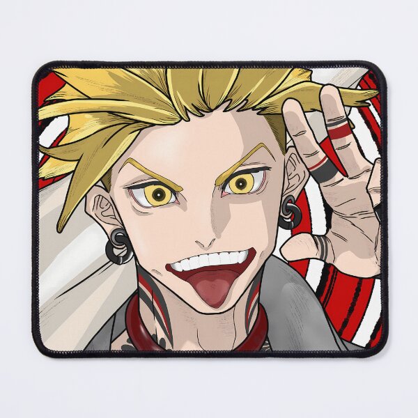 Item preview, Enjin Gachiakuta Wild Grin Red Spiral Anime Chaos designed and sold by TanglenRabbit.