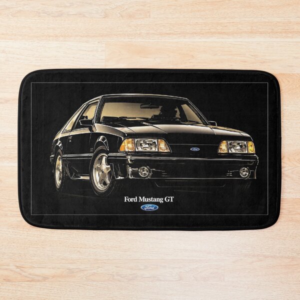 Item preview, Ford Mustang GT Fox Body 5.0 – Classic Black Mustang Poster Art designed and sold by Stinky Lincy's Apparel Company.