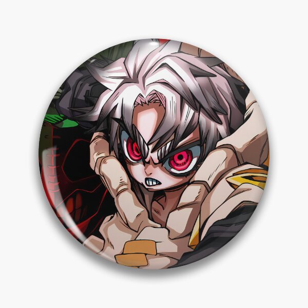 Item preview, Rudo Gachiakuta Neon Red Focus Portrait designed and sold by TanglenRabbit.