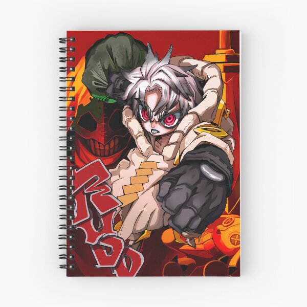 Item preview, Rudo Gachiakuta Neon Red Focus Portrait designed and sold by TanglenRabbit.