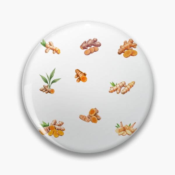 Item preview, Watercolor Turmeric Root  designed and sold by silviaol.