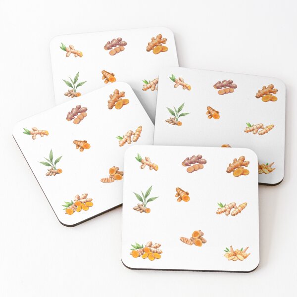 Item preview, Watercolor Turmeric Root  designed and sold by silviaol.