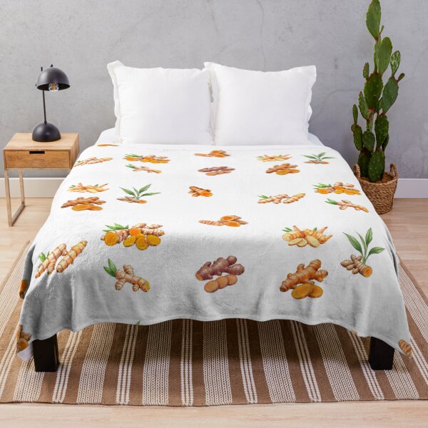 Item preview, Watercolor Turmeric Root  designed and sold by silviaol.
