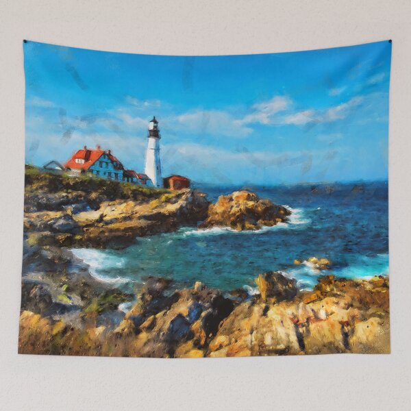 Item preview, Portland Head Light  designed and sold by AM FineArtPrints.