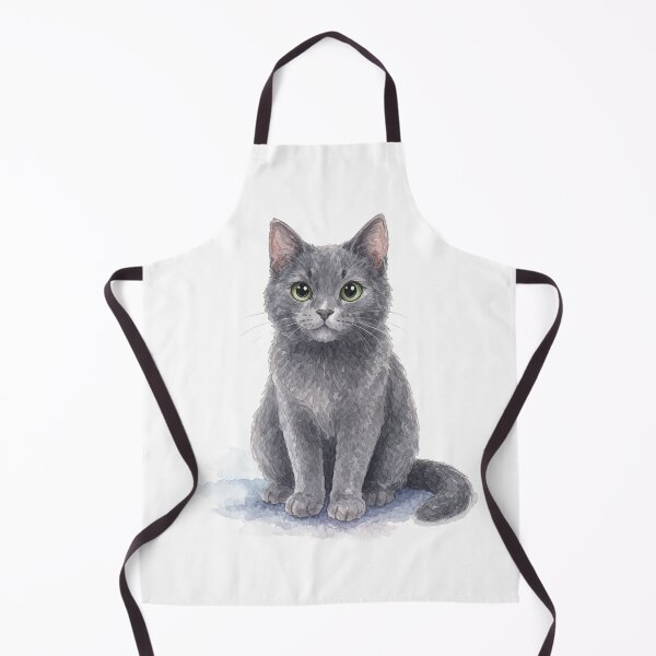 Item preview, Russian blue cat designed and sold by JaskenWorkshop.