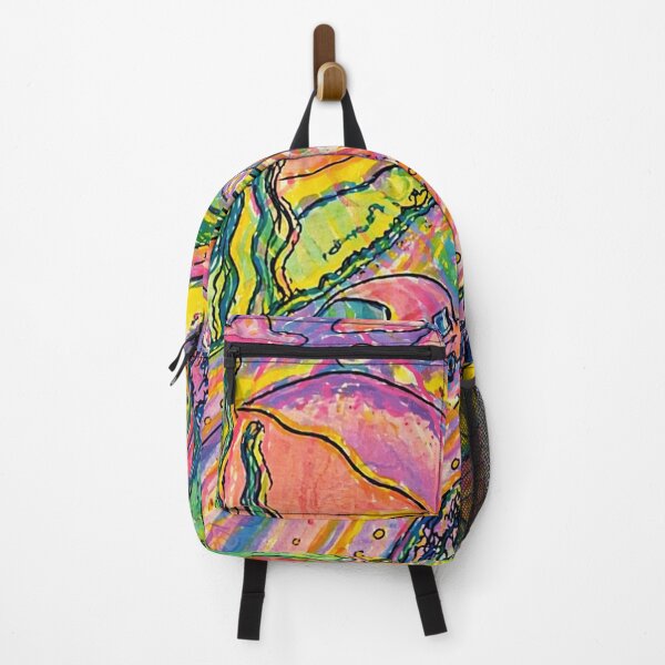 Item preview, Colorful Desert Road Trip Psychedelic Landscape designed and sold by Modaozushi216.