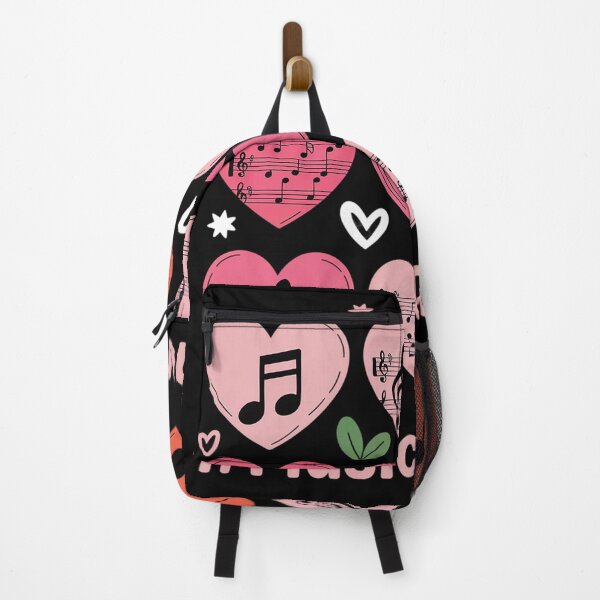 Item preview, Valentine's Day Music Teacher Musical Notes Hearts Musician designed and sold by BlassmausArt.