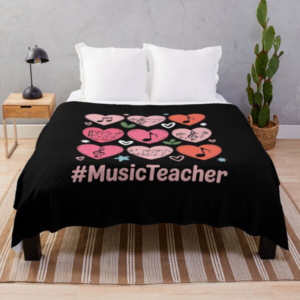 Item preview, Valentine's Day Music Teacher Musical Notes Hearts Musician designed and sold by BlassmausArt.