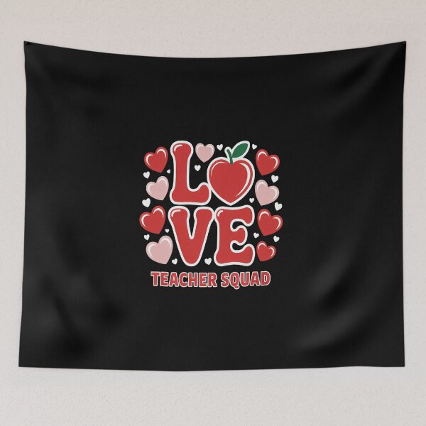 Item preview, Valentine's Day Teachers LOVE Teacher Squad School designed and sold by BlassmausArt.